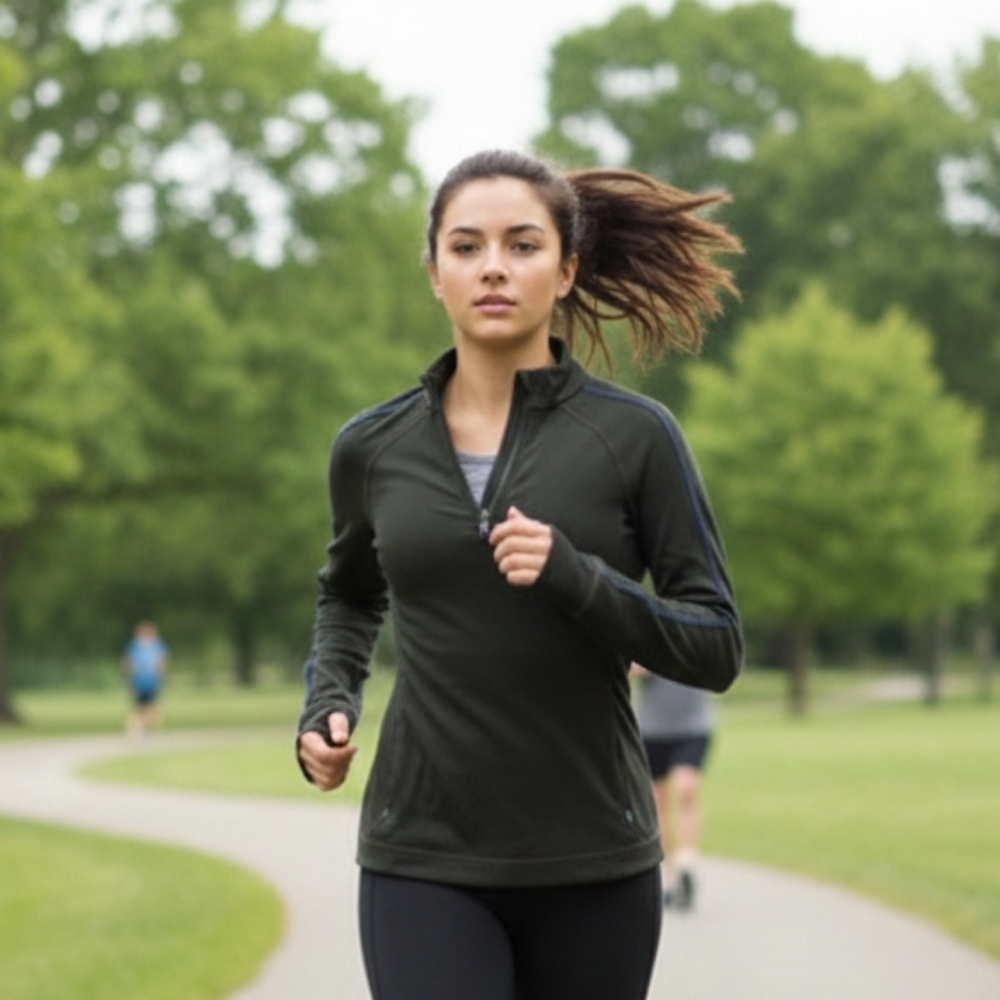 Sweaty Betty green warmup running jacket XS
